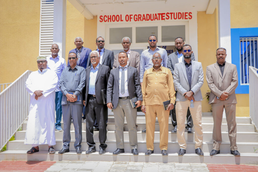 The National Peace Committee Visits the University of Hargeisa