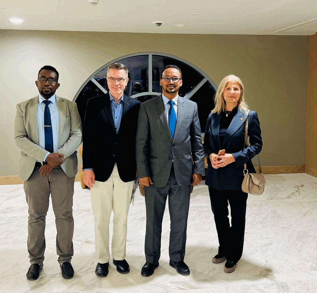 The University of Hargeisa (UoH) Holds a Fruitful Meeting with The George Washington University (GWU)