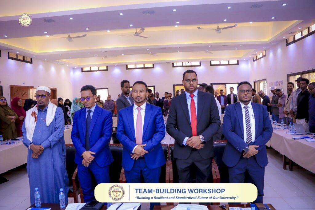 𝗢𝗽𝗲𝗻𝗶𝗻𝗴 𝗼𝗳 𝘁𝗵𝗲 𝗨𝗻𝗶𝘃𝗲𝗿𝘀𝗶𝘁𝘆 𝗼𝗳 𝗛𝗮𝗿𝗴𝗲𝗶𝘀𝗮 𝗦𝘁𝗮𝗳𝗳 𝗧𝗲𝗮𝗺-𝗕𝘂𝗶𝗹𝗱𝗶𝗻𝗴 𝗪𝗼𝗿𝗸𝘀𝗵𝗼𝗽