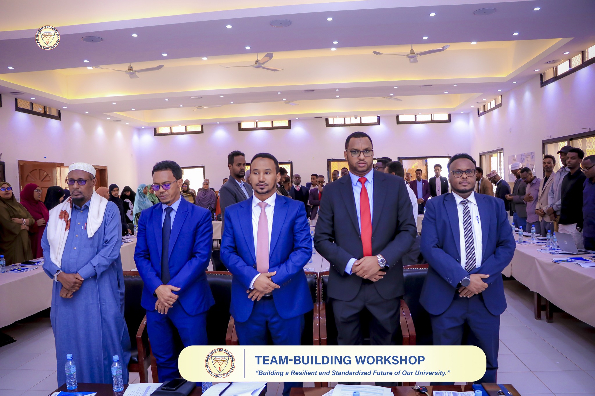 𝗢𝗽𝗲𝗻𝗶𝗻𝗴 𝗼𝗳 𝘁𝗵𝗲 𝗨𝗻𝗶𝘃𝗲𝗿𝘀𝗶𝘁𝘆 𝗼𝗳 𝗛𝗮𝗿𝗴𝗲𝗶𝘀𝗮 𝗦𝘁𝗮𝗳𝗳 𝗧𝗲𝗮𝗺-𝗕𝘂𝗶𝗹𝗱𝗶𝗻𝗴 𝗪𝗼𝗿𝗸𝘀𝗵𝗼𝗽