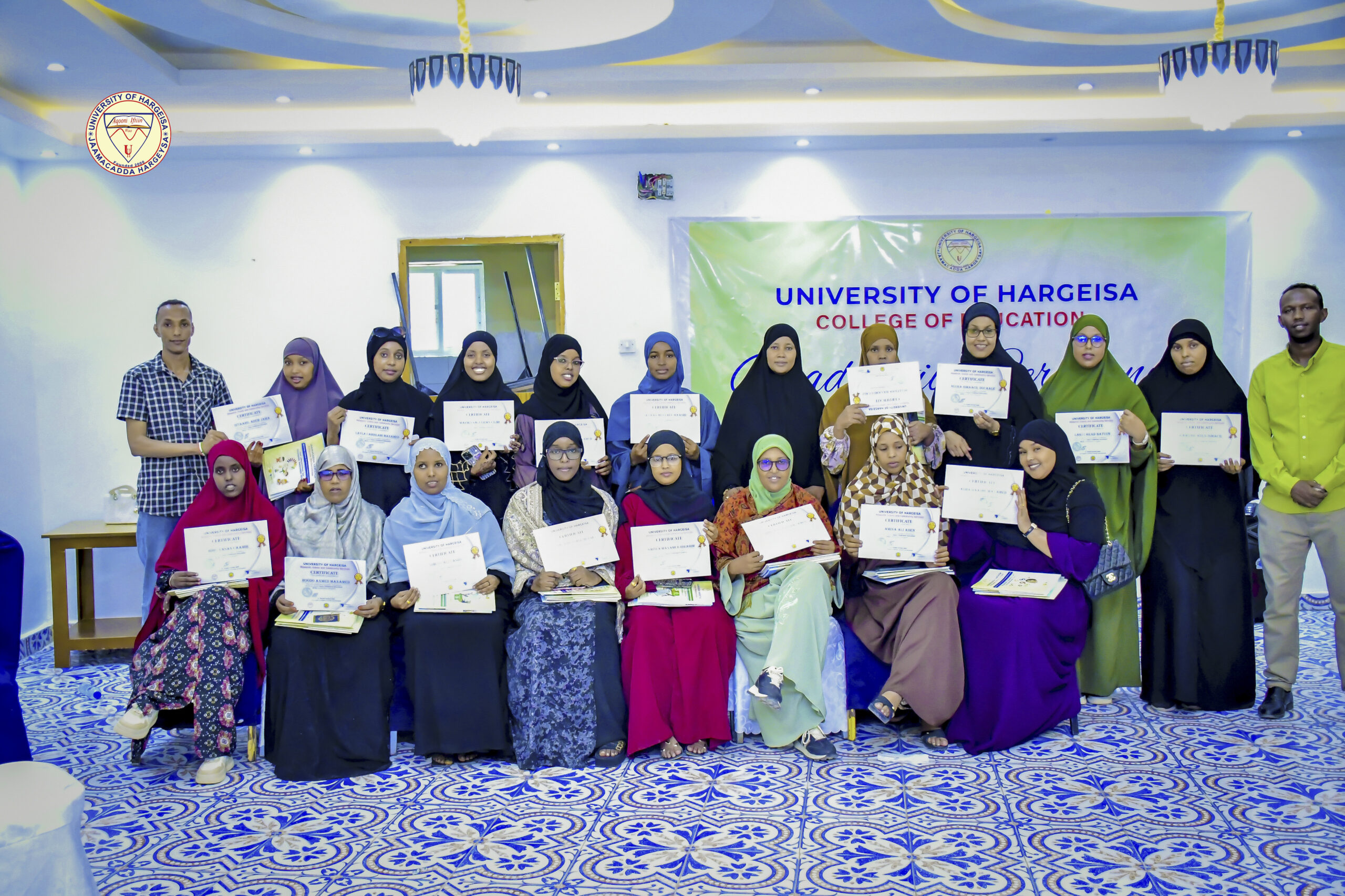 The University of Hargeisa Holds a Graduation Ceremony for Teachers of the Early Childhood Education (ECE) Program