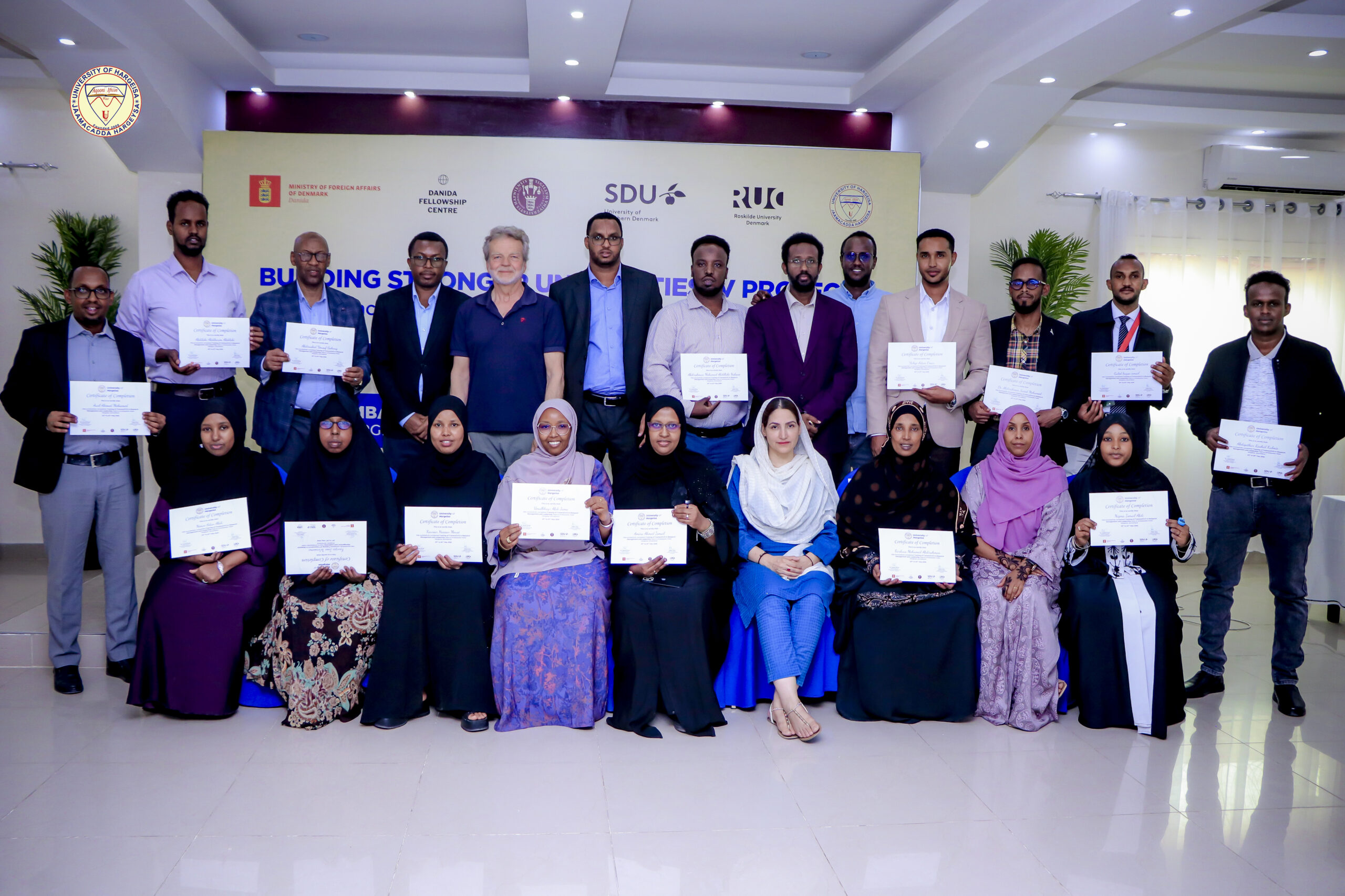 University of Hargeisa Concludes Five-Day ToT on Research Management and Leadership Under BSU-IV Project