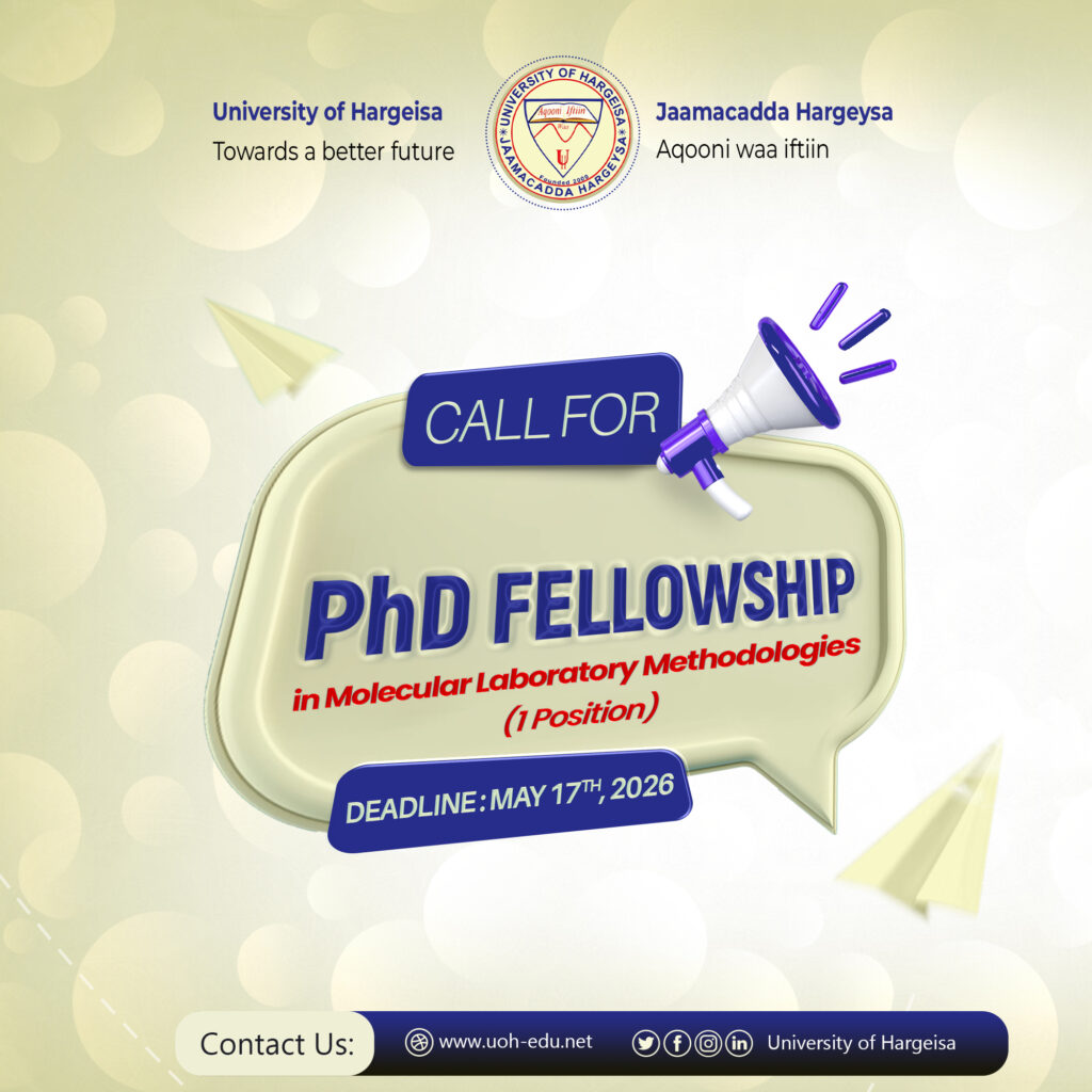 Call for PhD Fellowship in Molecular Laboratory Methodologies (1 position)