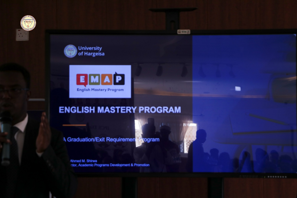 UNIVERSITY OF HARGEISA OFFICIALLY LAUNCHES THE ENGLISH MASTERY PROGRAM (EMAP)